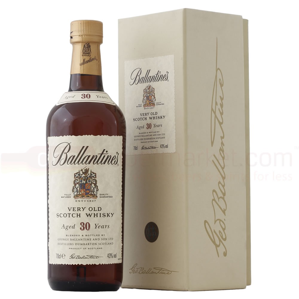 Ballantine's Scotch Whisky 30 Years Old 43% - Laurijssens - úw